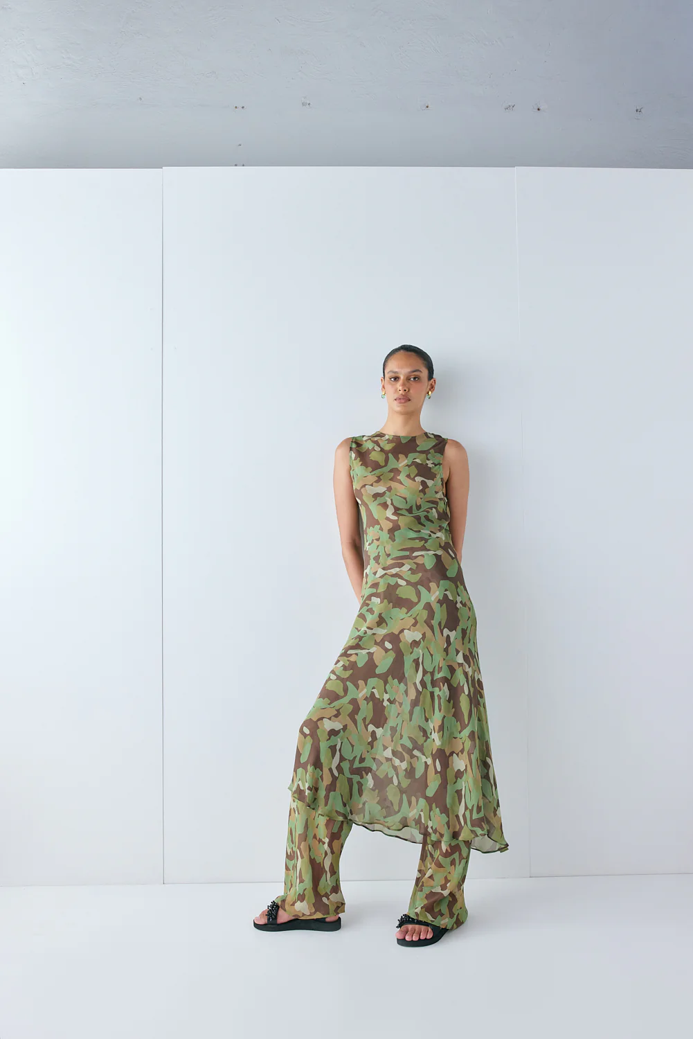Remi Sheer Pants Camo - Image 3