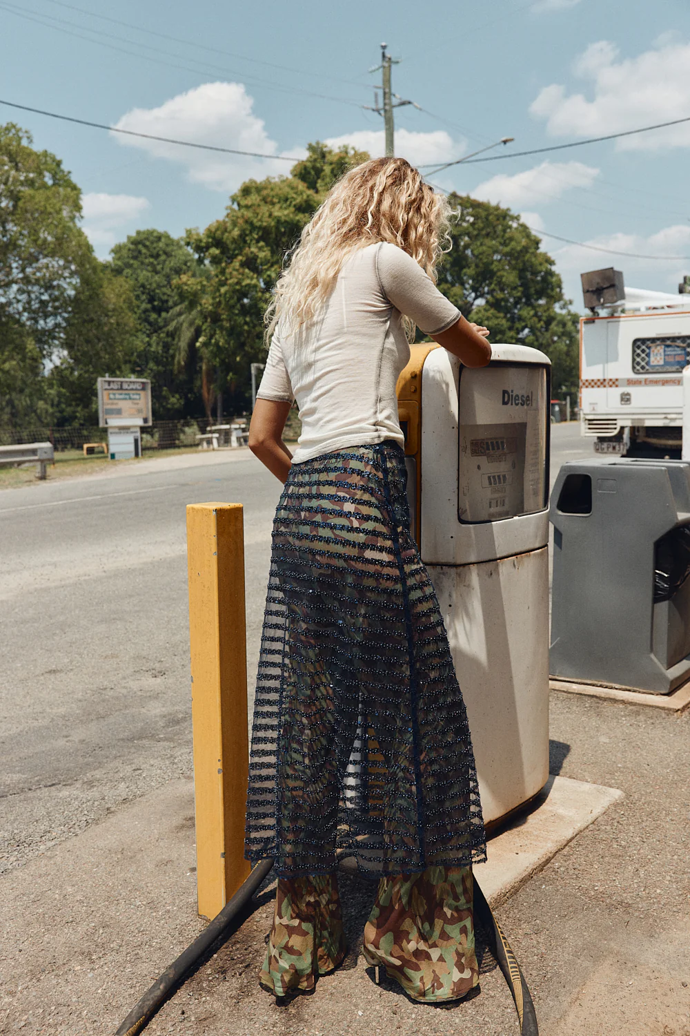 Remi Sheer Pants Camo - Image 4