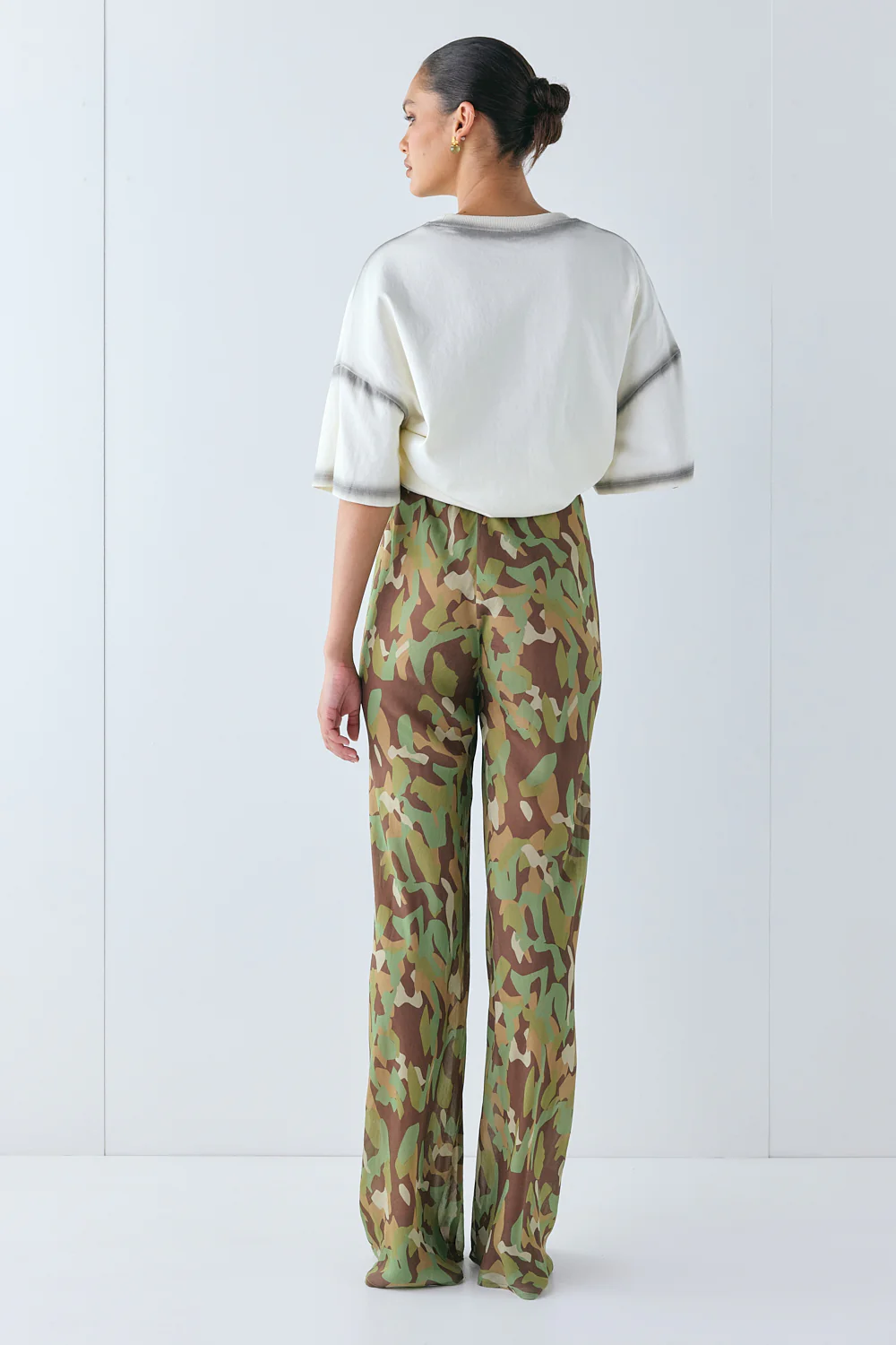 Remi Sheer Pants Camo - Image 6