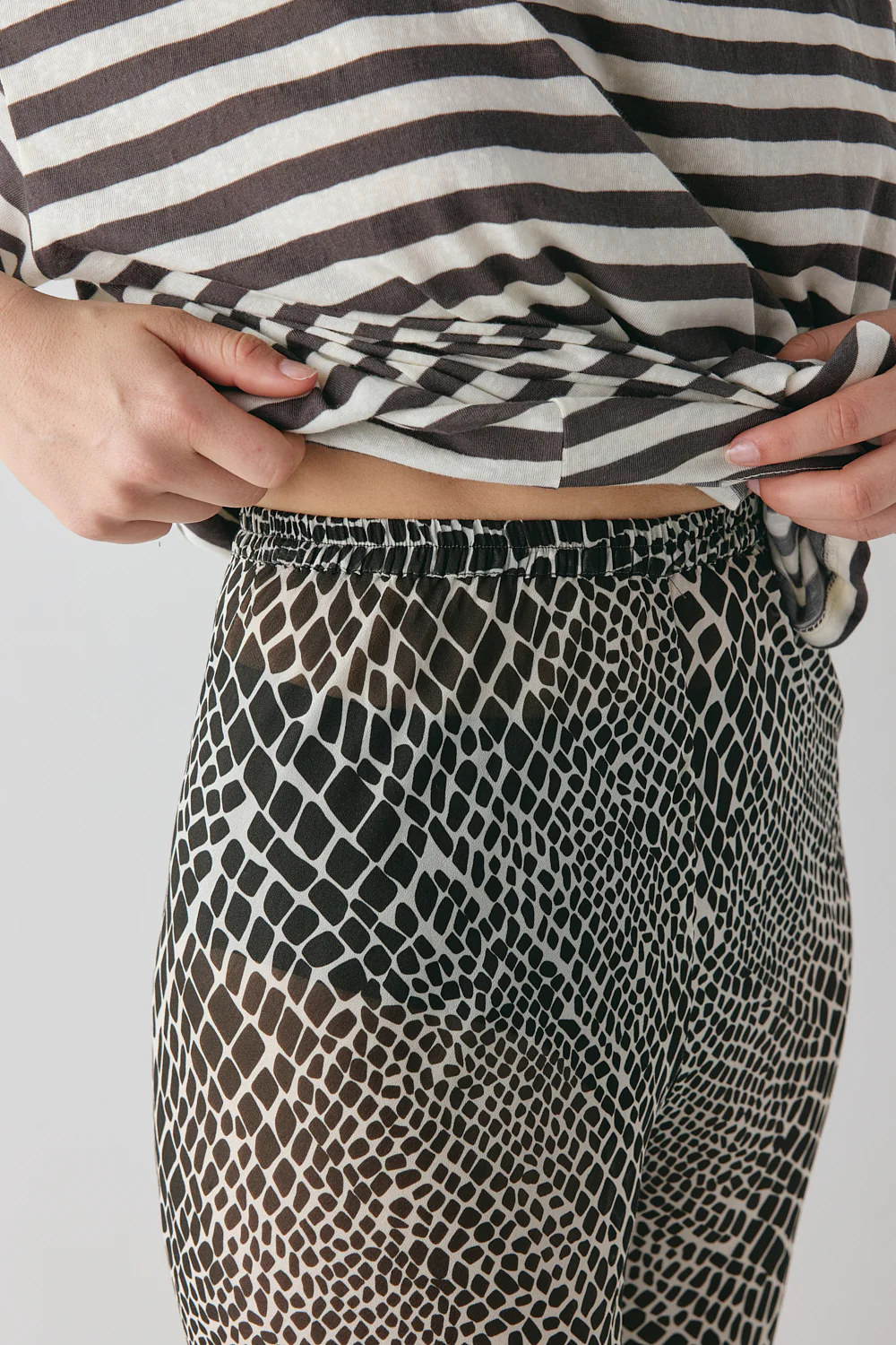 Remi Sheer Pants Croc - Image 5