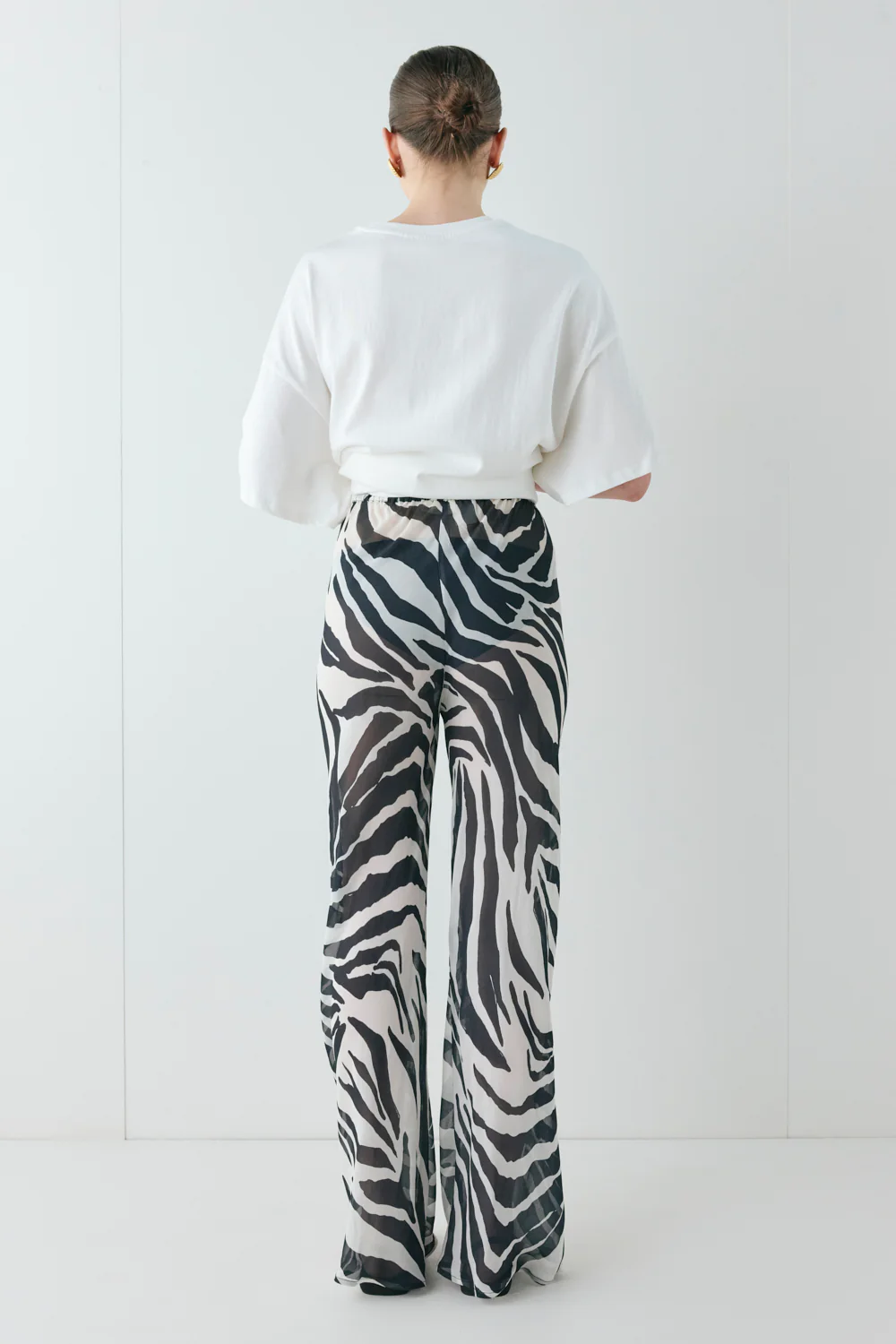 Remi Sheer Pants Zebra - Image 10