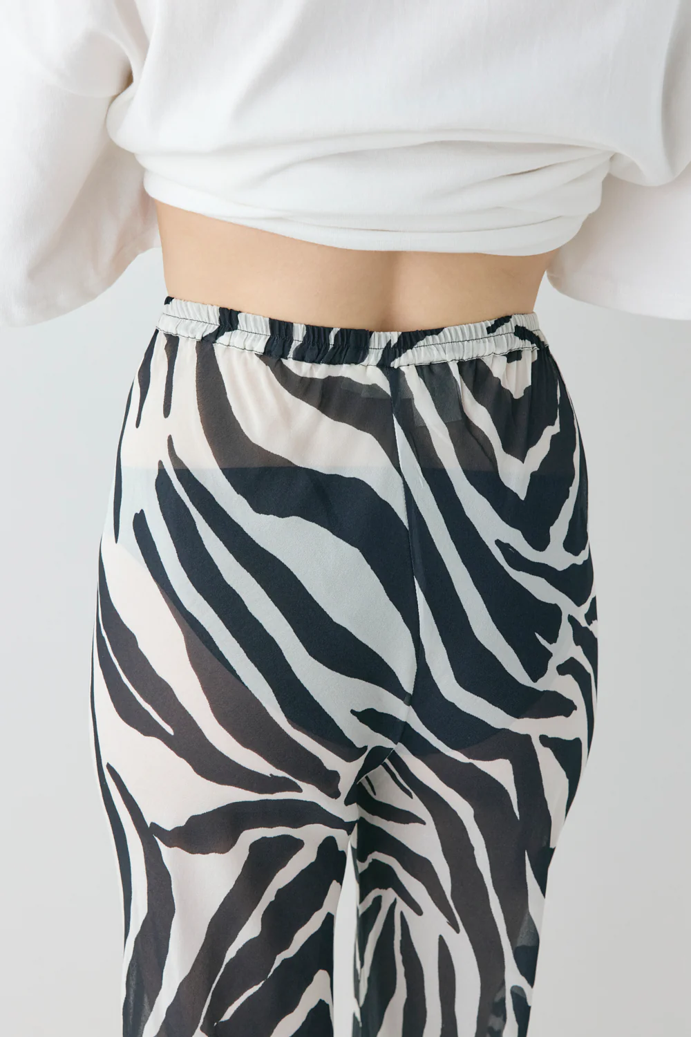 Remi Sheer Pants Zebra - Image 5