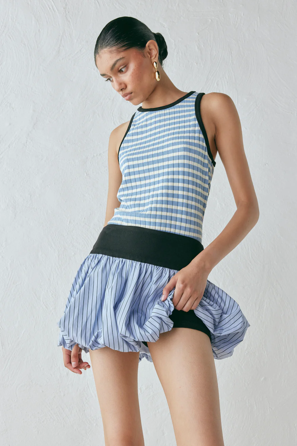 Remy Skort Blue Stripe - Image 5