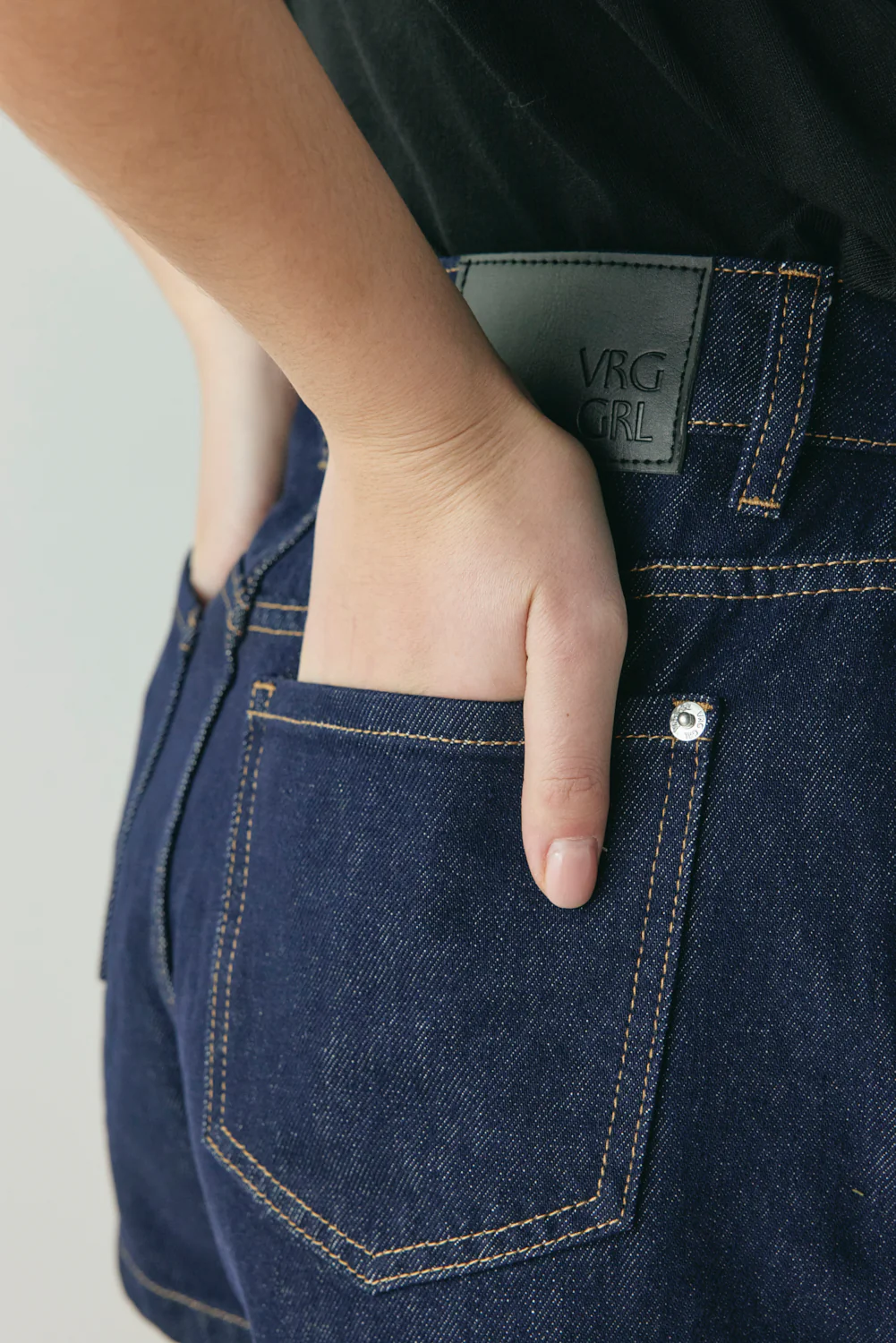 Rhea Denim Shorts Indigo - Image 7