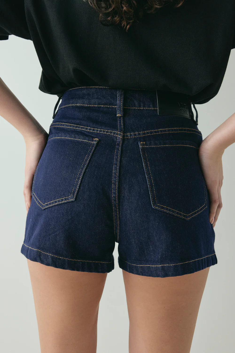 Rhea Denim Shorts Indigo - Image 8