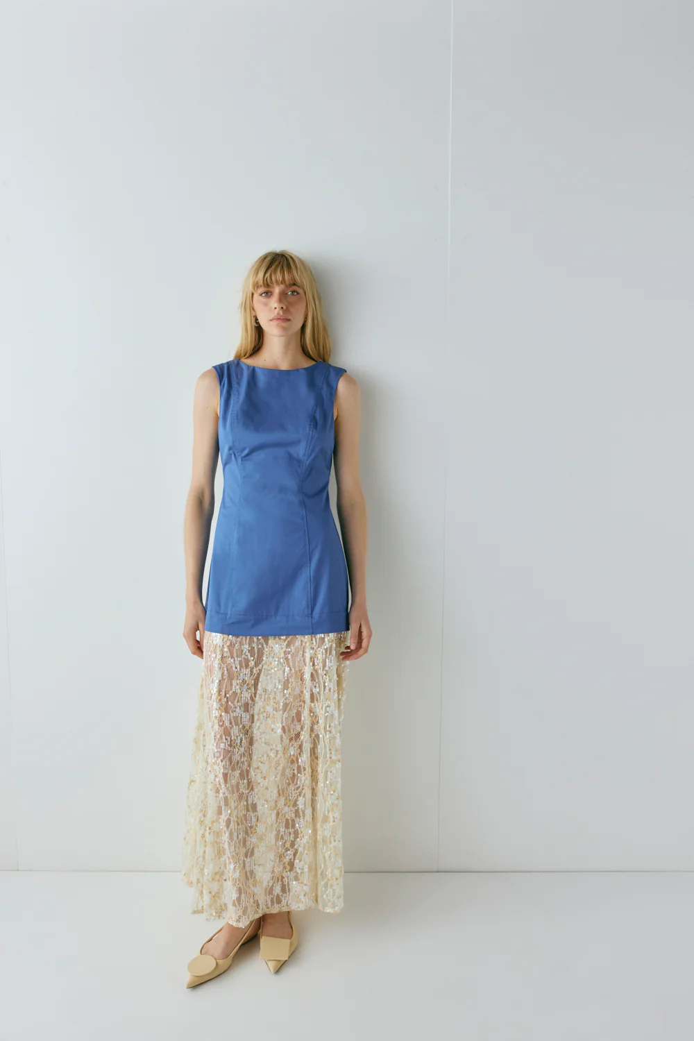 Robbie Sequin Maxi Dress Cobalt - Image 6