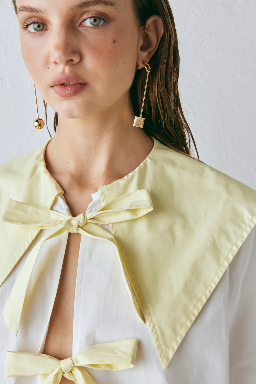 Romy Smock Top Lemon - Image 2