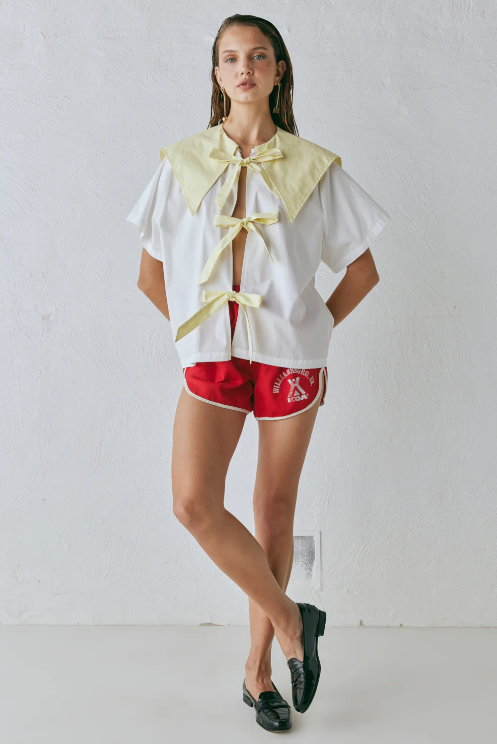 Romy Smock Top Lemon - Image 6