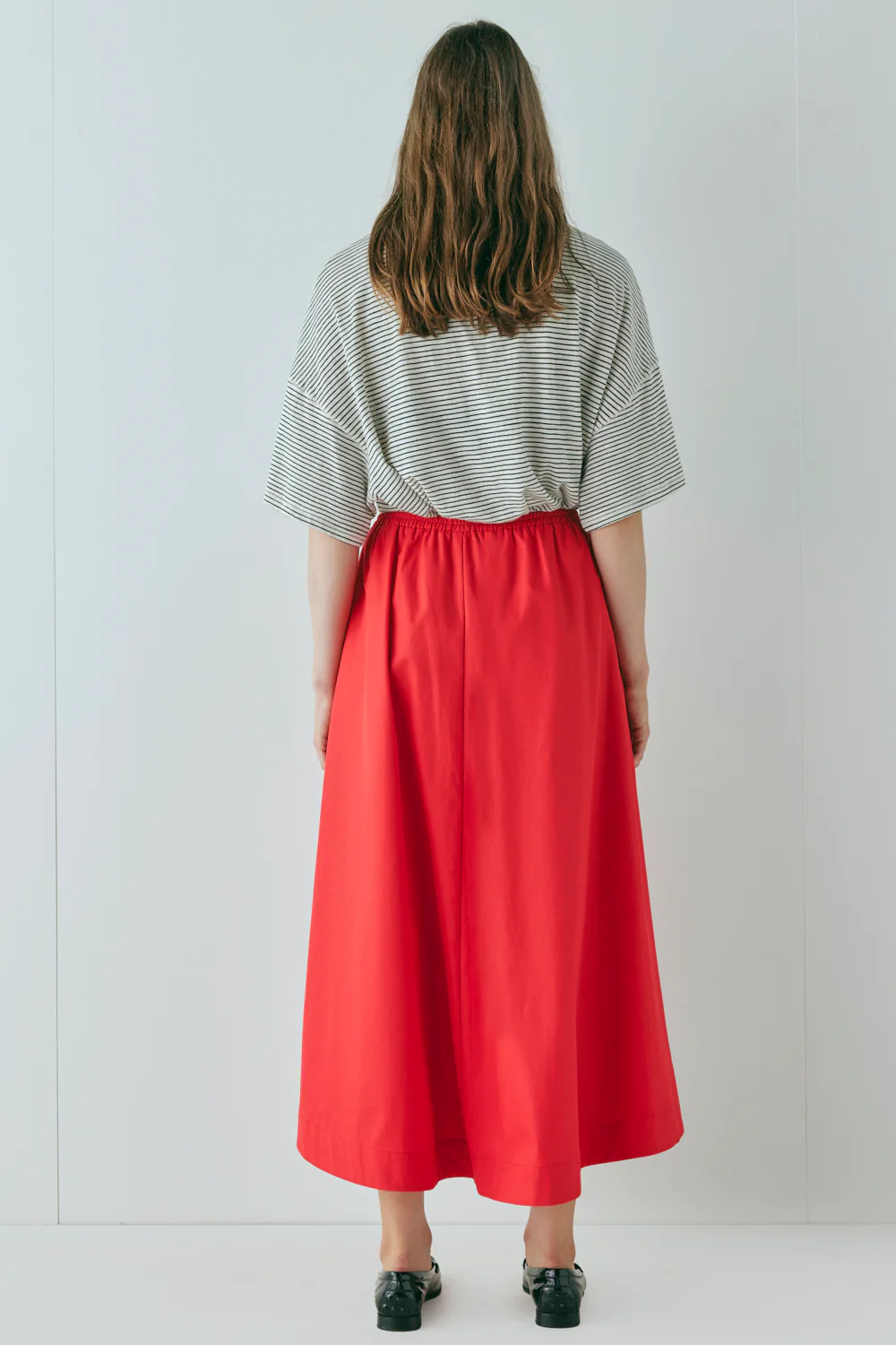 Ruby Midi Skirt Red - Image 8