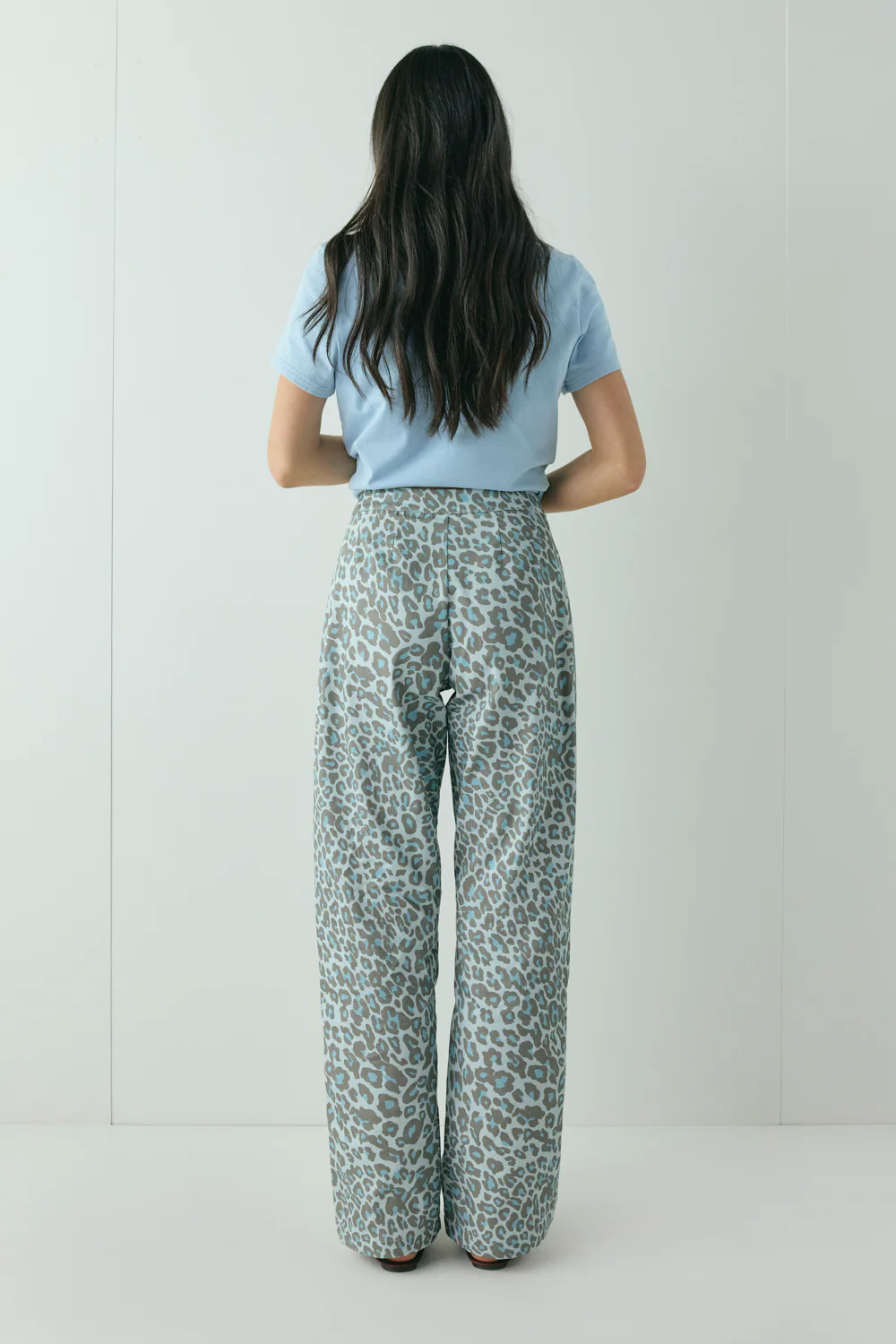 Rue Pants Blue Leopard - Image 6