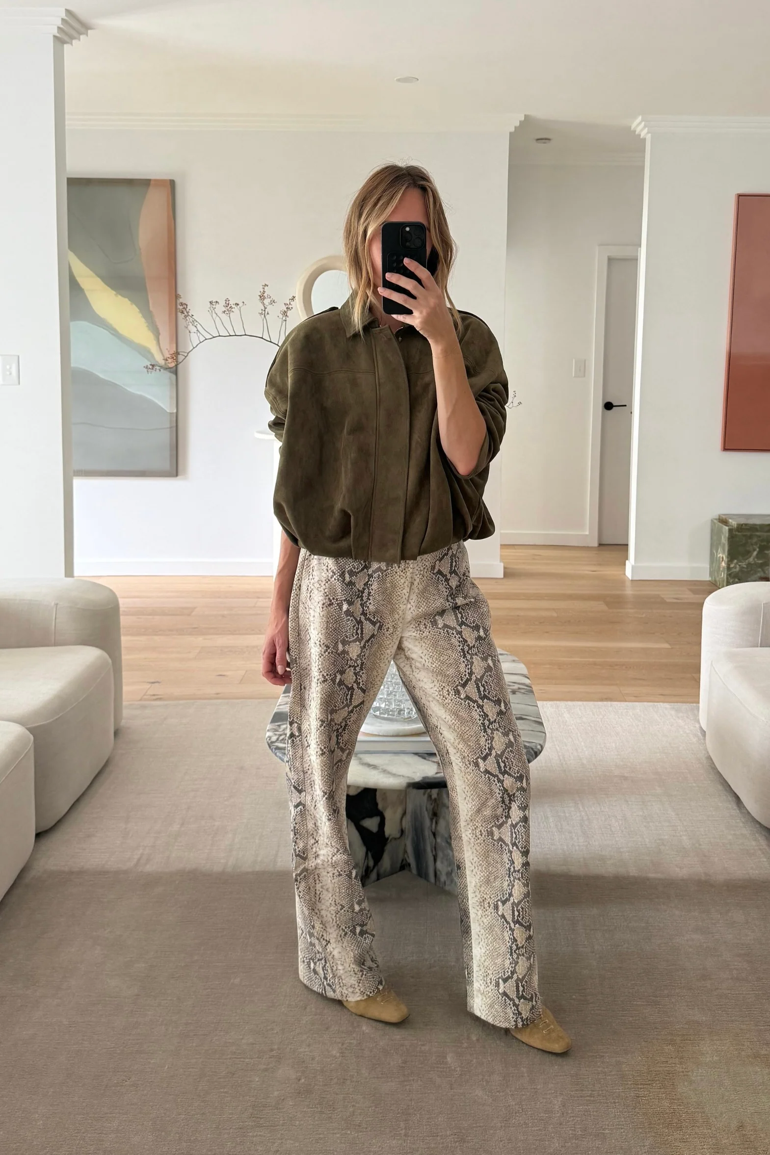 Rue High Rise Pants Snake - Image 9
