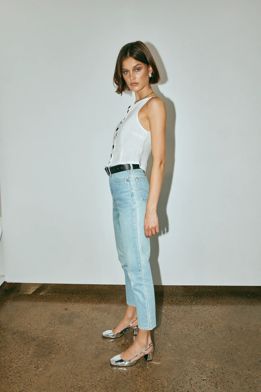 Rumi Linen Top White - Image 3