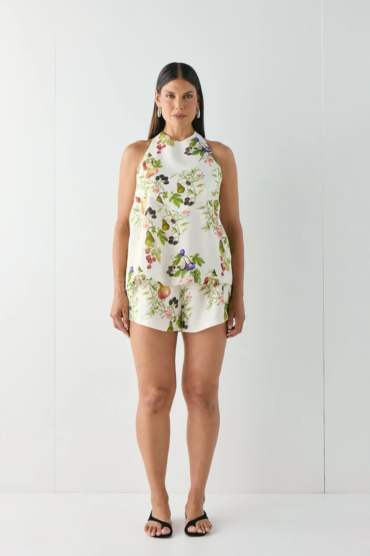 Sierra Linen Top Orchard - Image 6