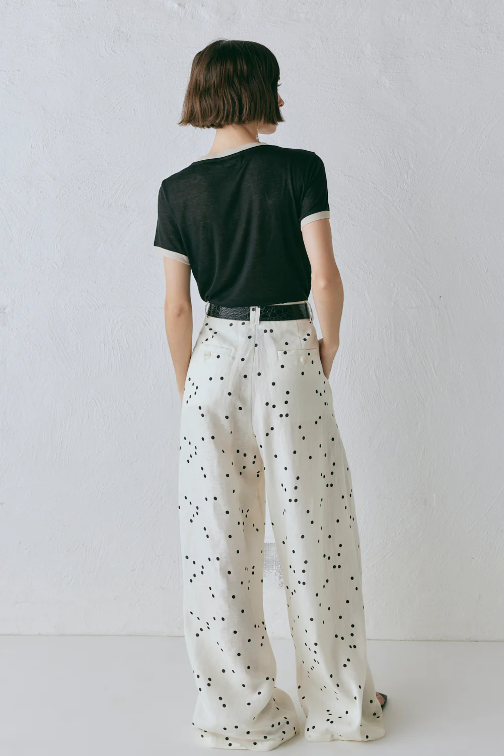 Skye Linen Pants Dot - Image 10