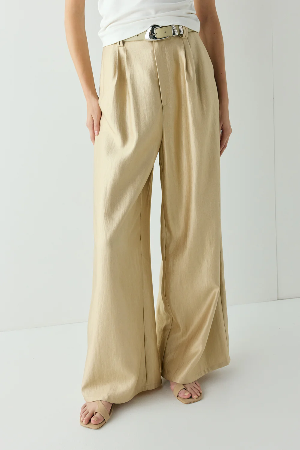 Skye Pants Gold - Image 2