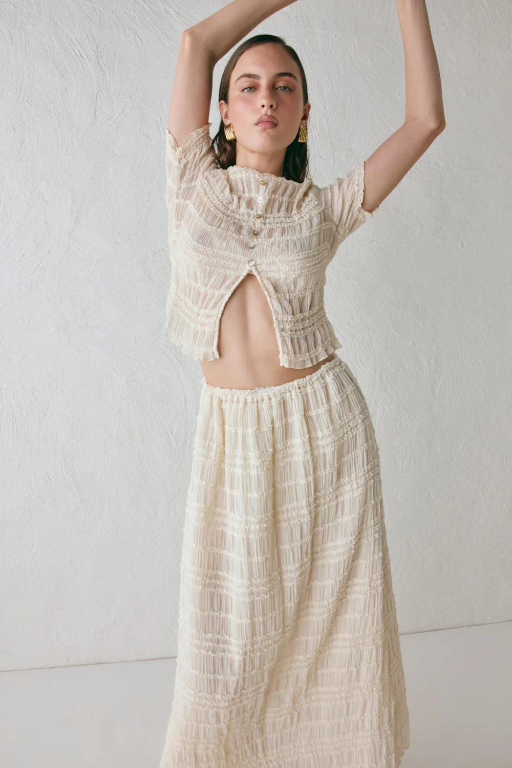 Sofia Top Cream - Image 3
