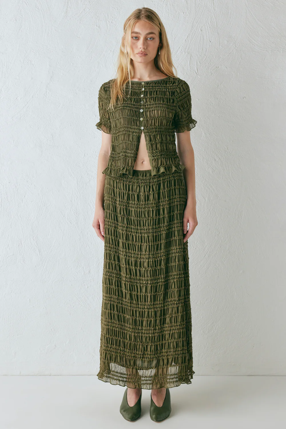 Sofia Top Khaki - Image 8