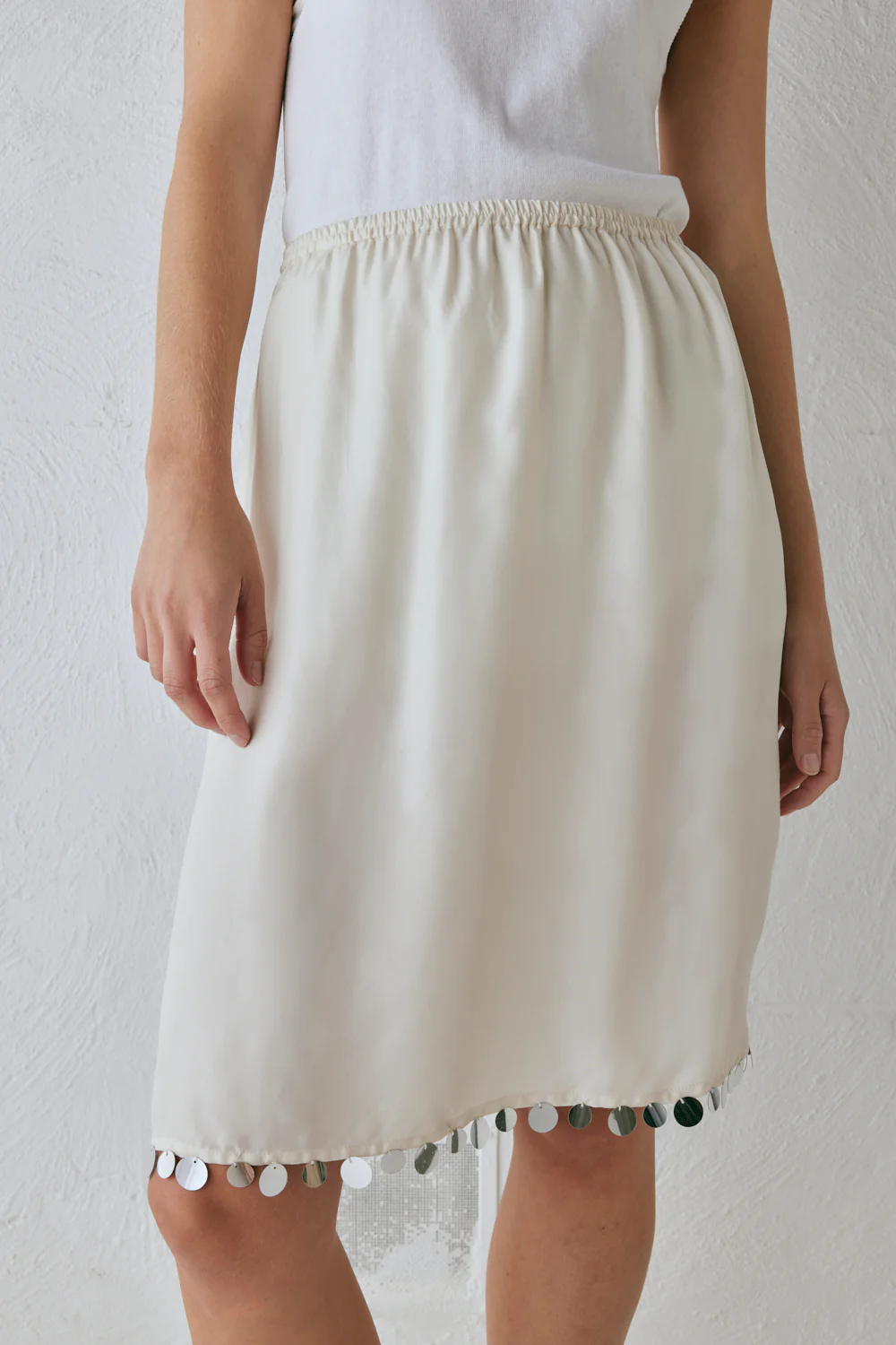 Spritz Midi Skirt Cream - Image 4