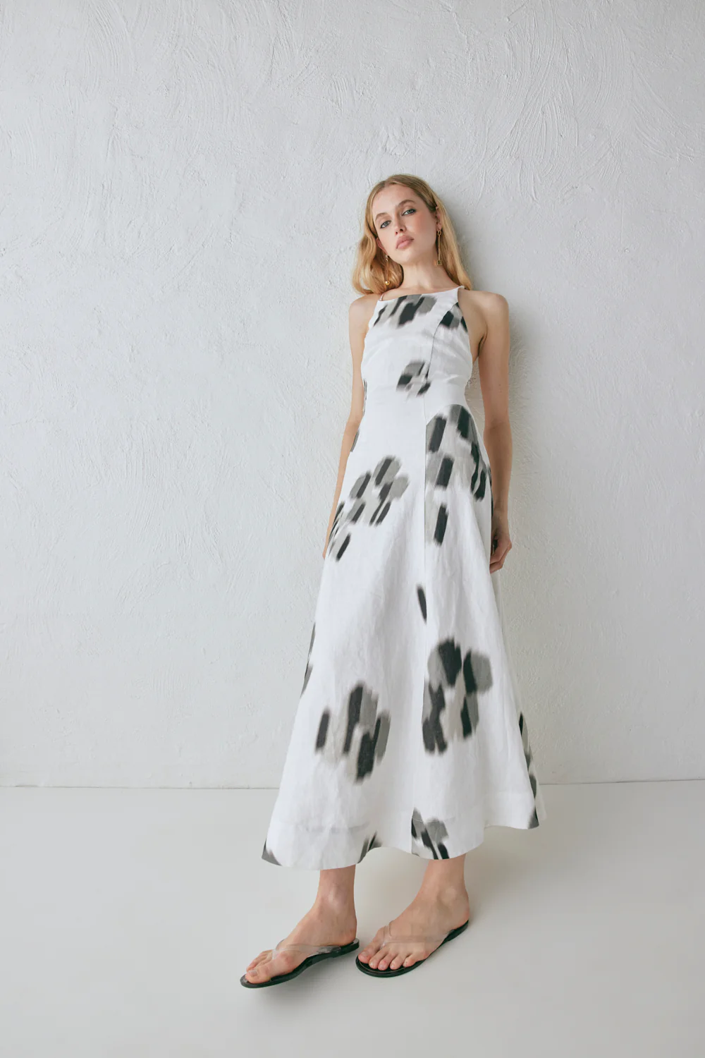 Stef Linen Maxi Dress Flor - Image 5