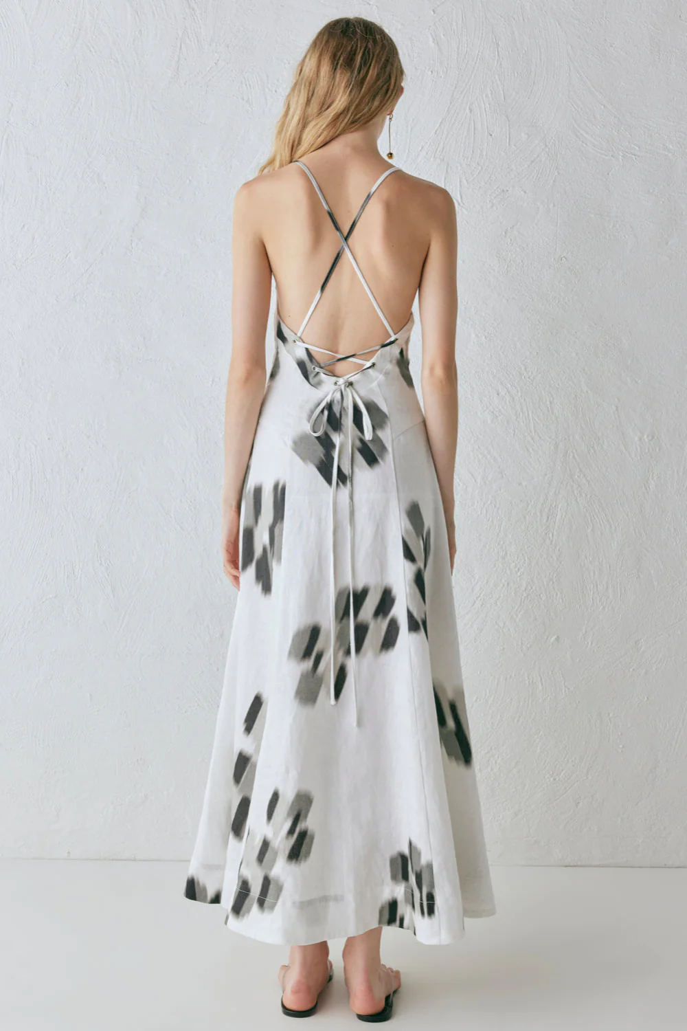 Stef Linen Maxi Dress Flor - Image 8