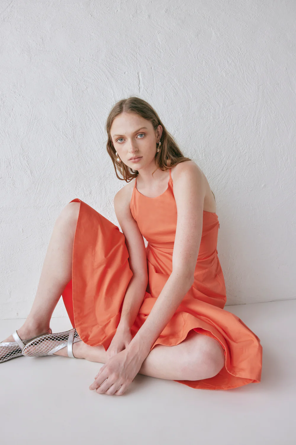 Stef Maxi Dress Coral - Image 3