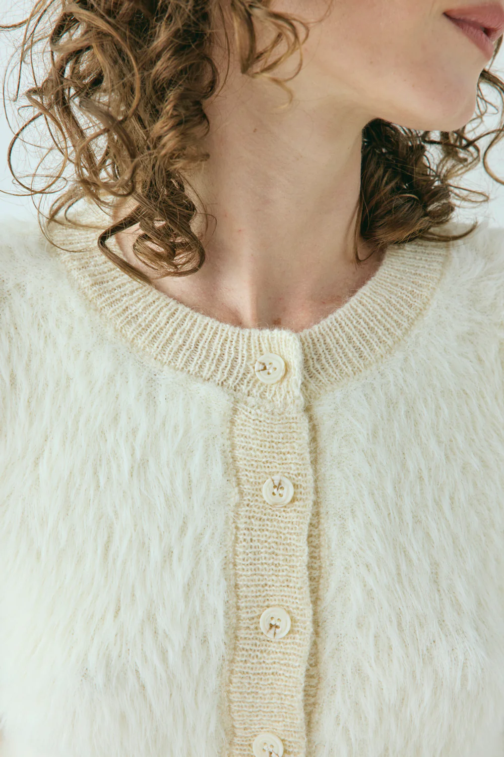 Tess Knit Top Cream - Image 5