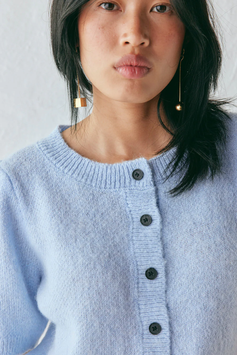 Tess Knit Top Sky - Image 4