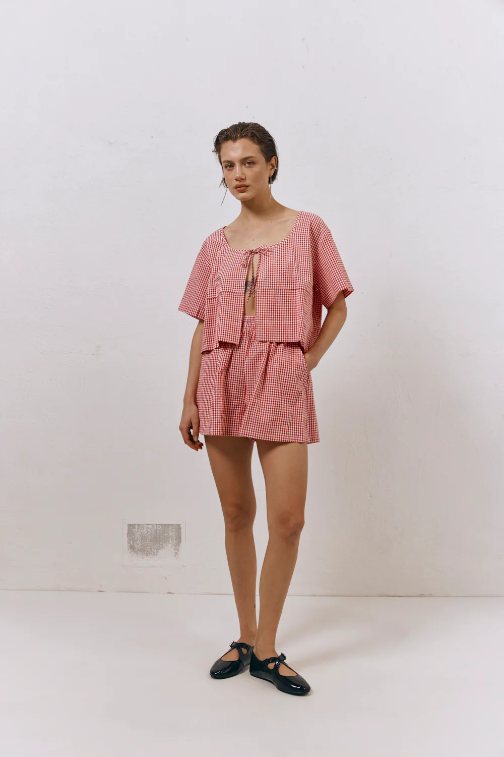 The Sea & I Smock Top Red - Image 4
