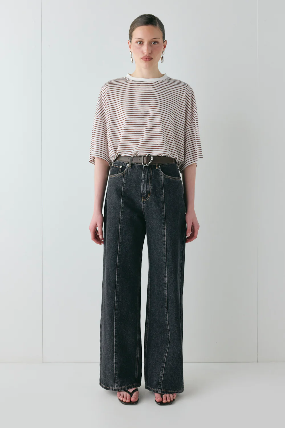 Tilly High Rise Denim Jeans Washed Black