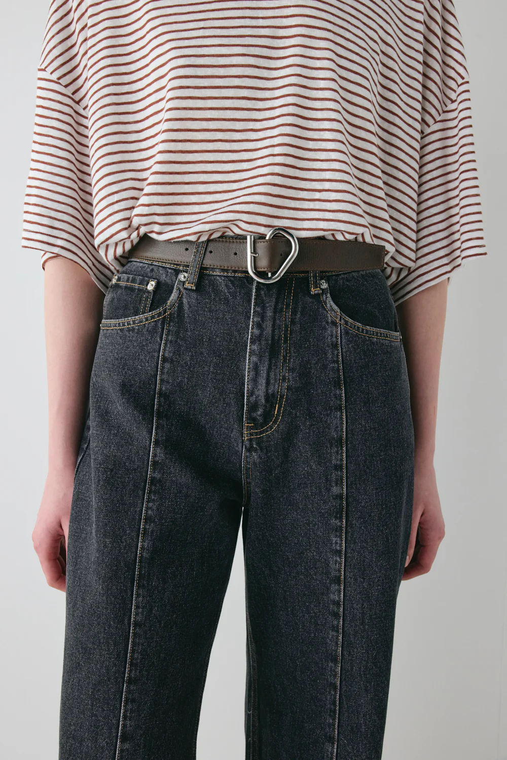 Tilly High Rise Denim Jeans Washed Black - Image 2