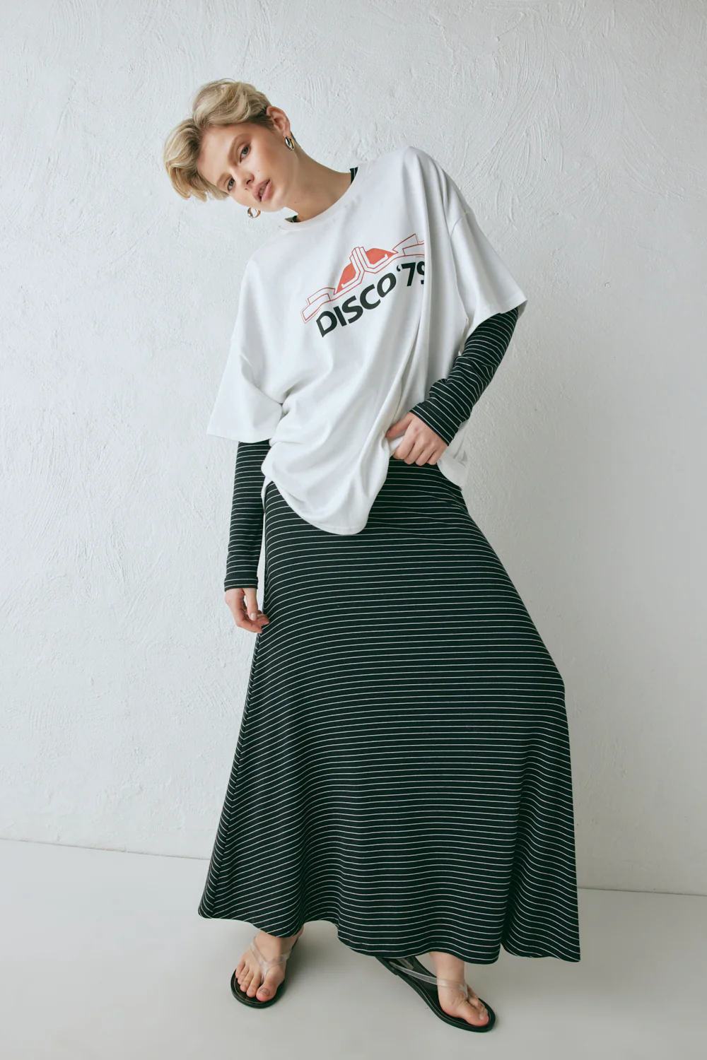 Toni Maxi Dress Stripe - Image 3