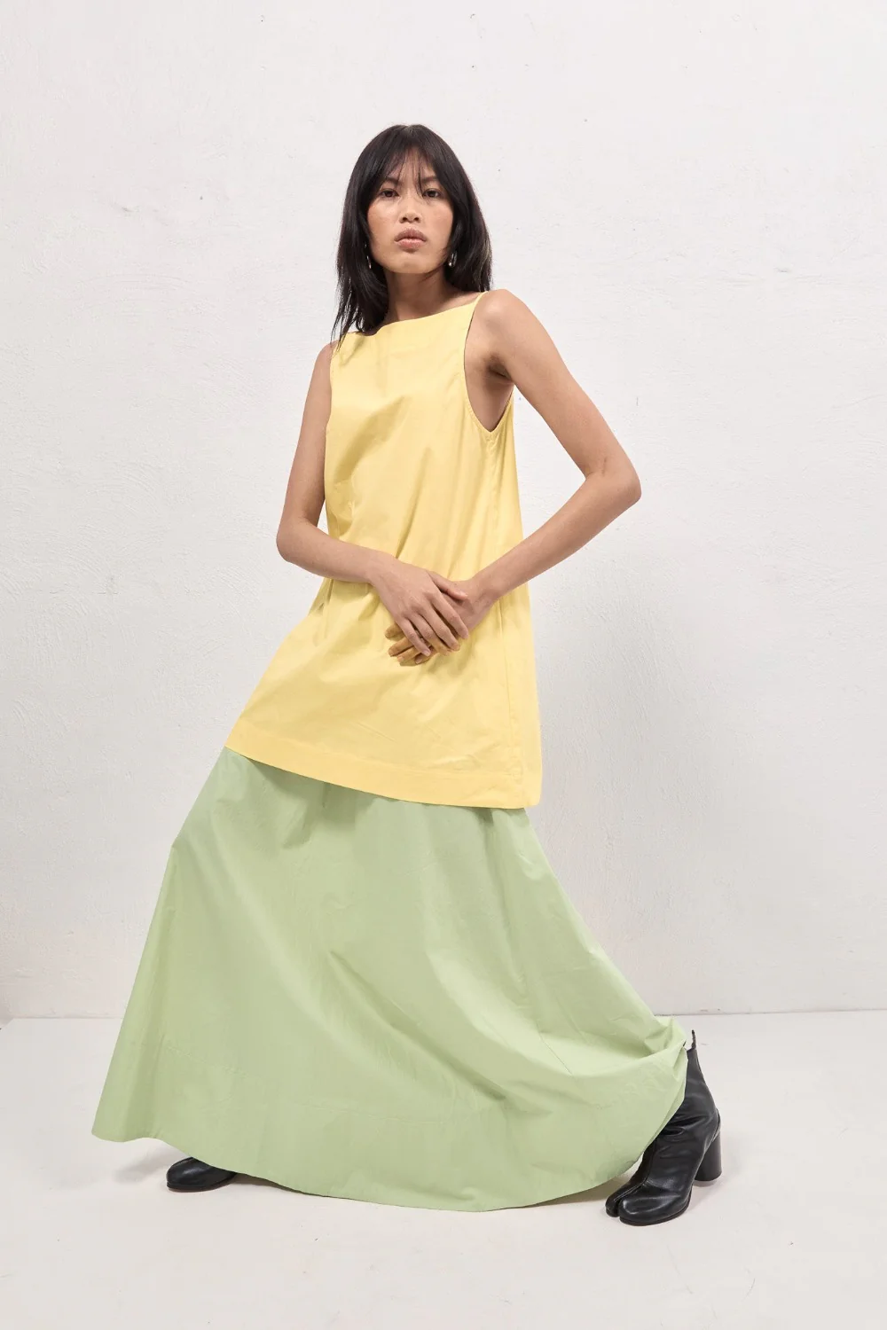 Tulli Mini Dress Lemon - Image 7