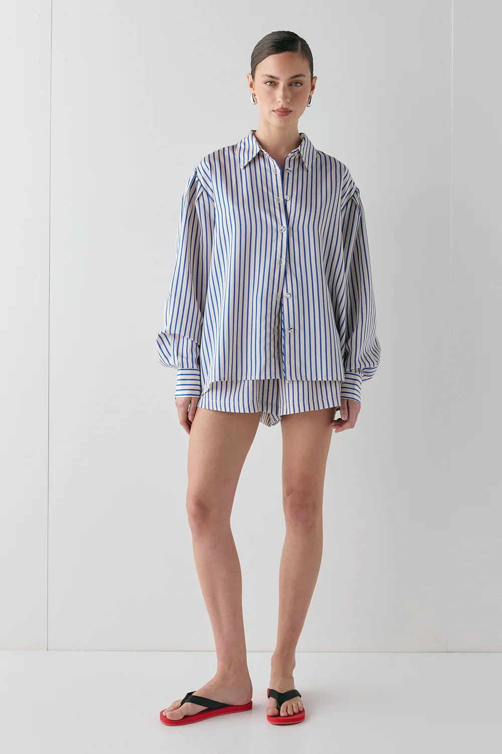 Tully Shirt Cobalt Stripe - Image 2