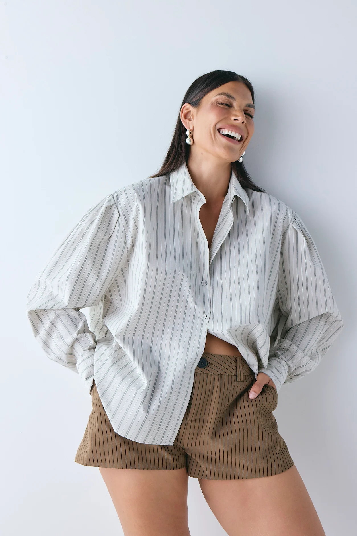 Tully Shirt Oat Stripe - Image 3