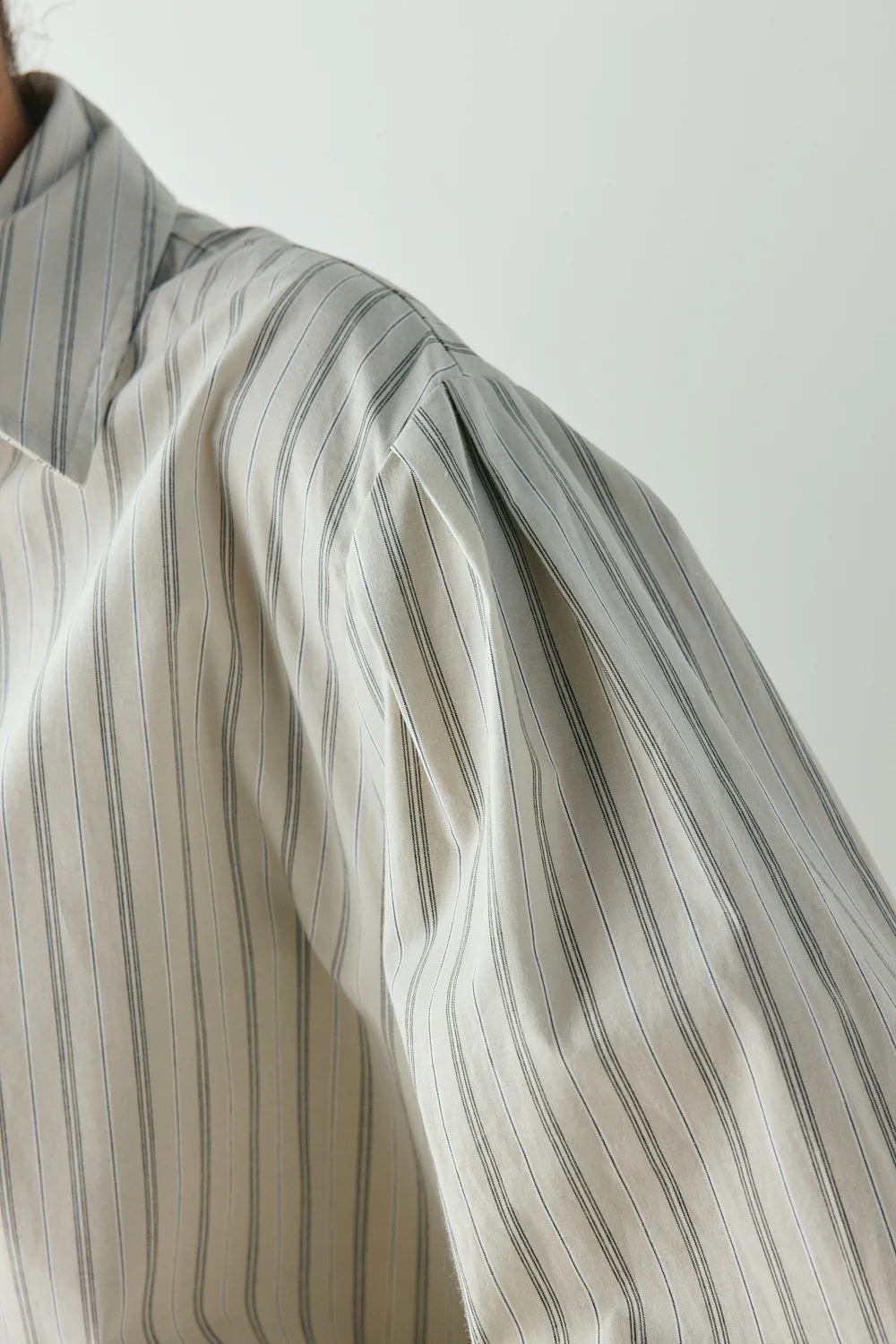 Tully Shirt Oat Stripe - Image 4