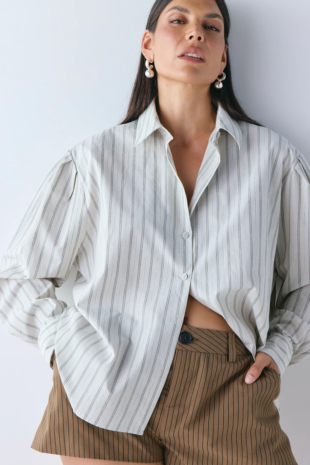 Tully Shirt Oat Stripe - Image 7