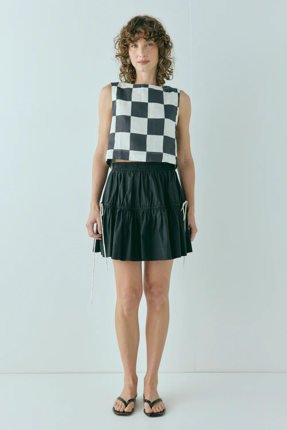 Vada Mini Skirt Black - Image 7