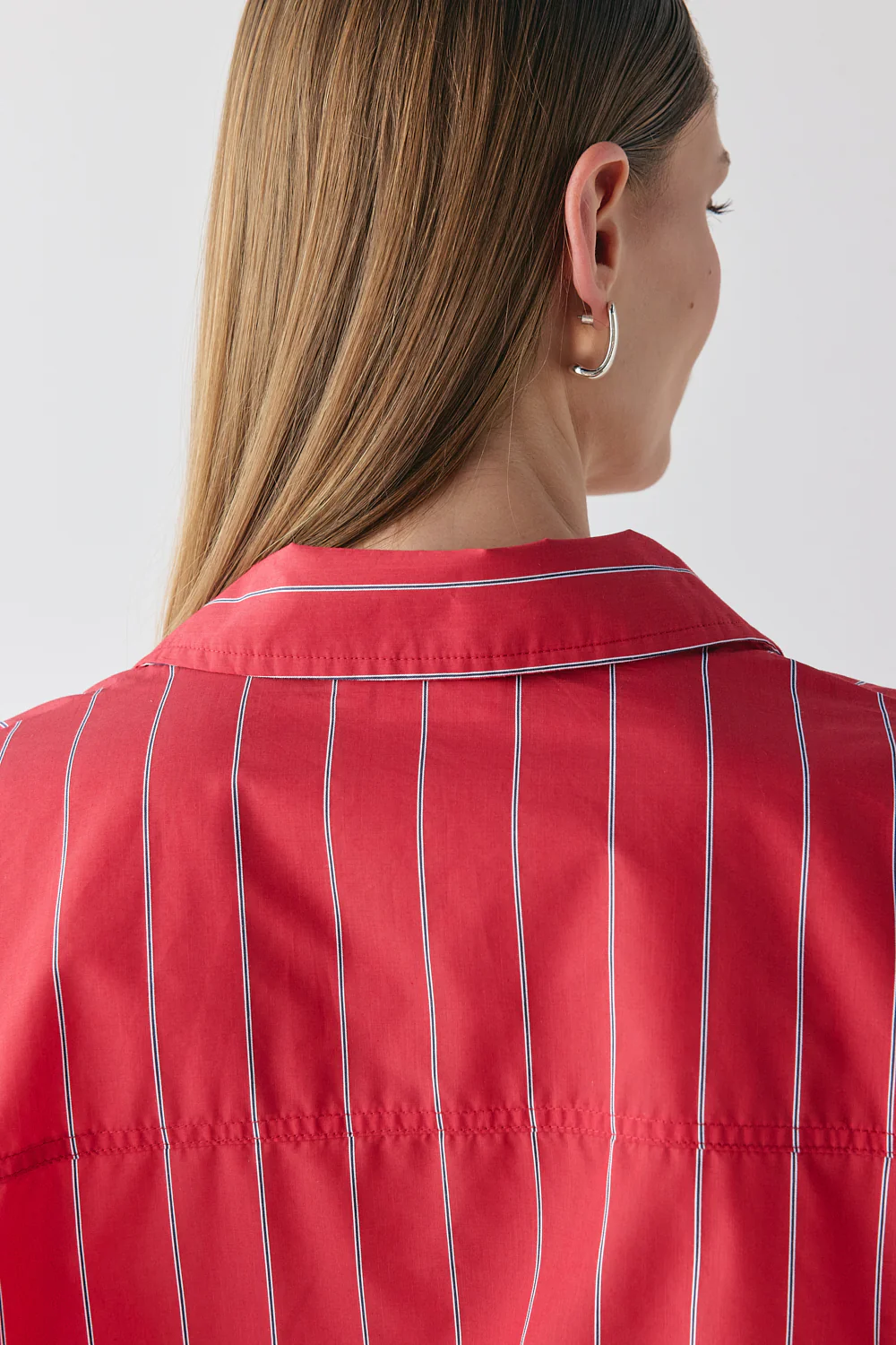 Vale Shirt Red Stripe - Image 4
