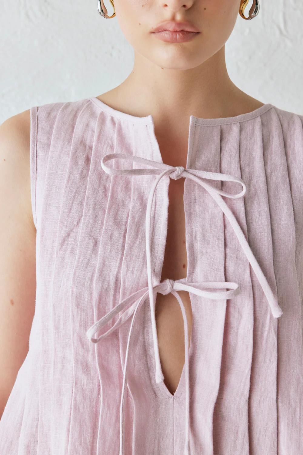 Valeria Linen Top Musk - Image 2