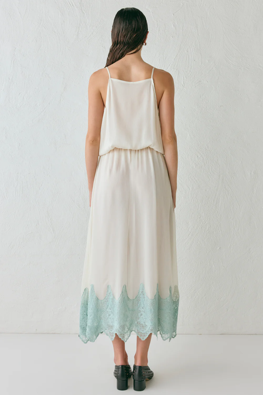 Valery Midi Dress Cream - Image 8