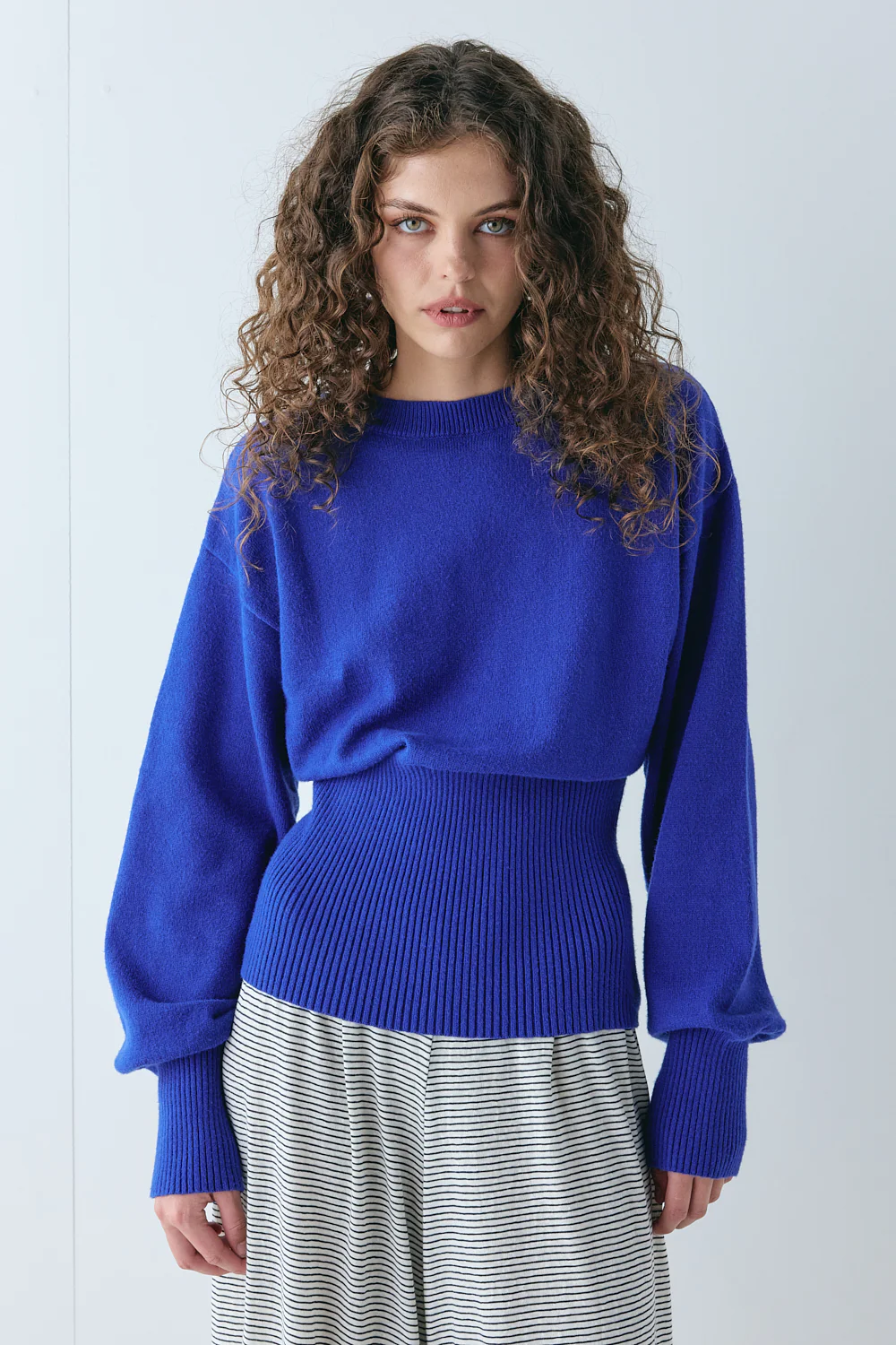 Vali Knit Jumper Cobalt - Image 2