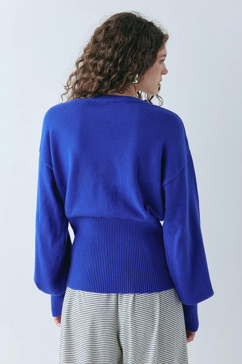 Vali Knit Jumper Cobalt - Image 5