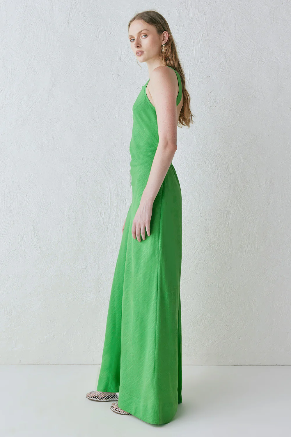 Venetta Maxi Dress Green - Image 5