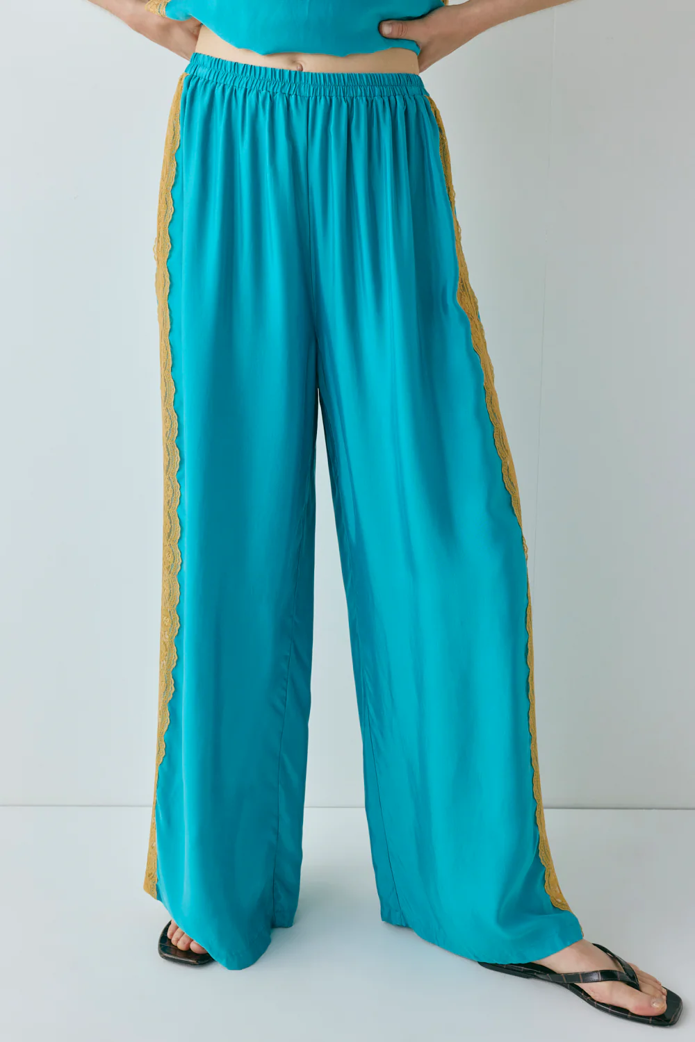 Verena Pants Teal - Image 2
