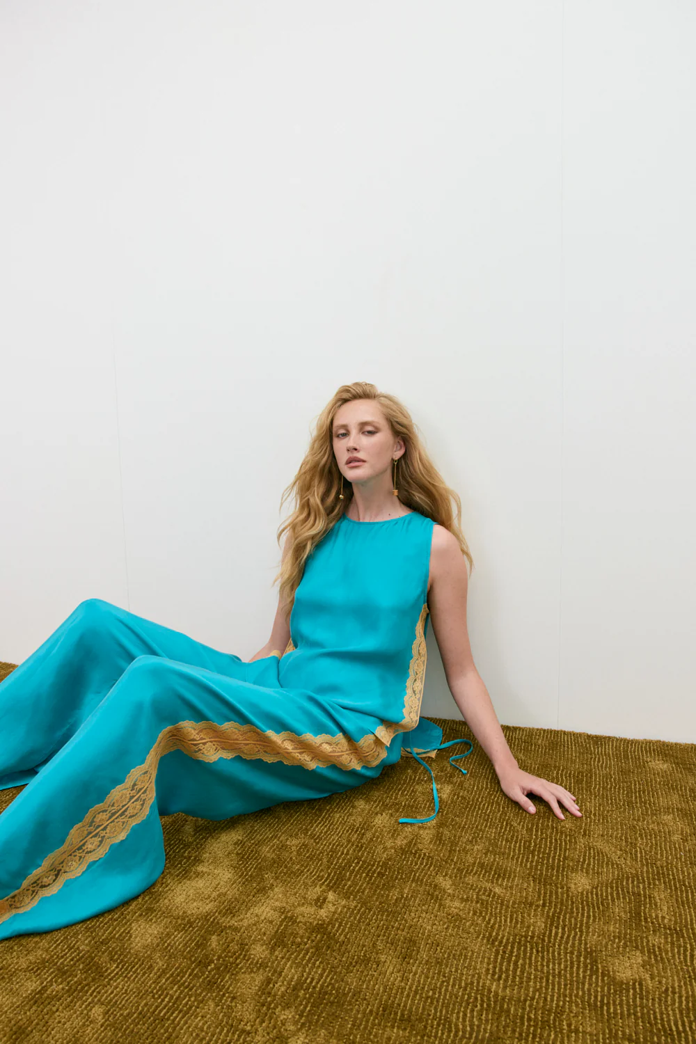 Verena Pants Teal - Image 3