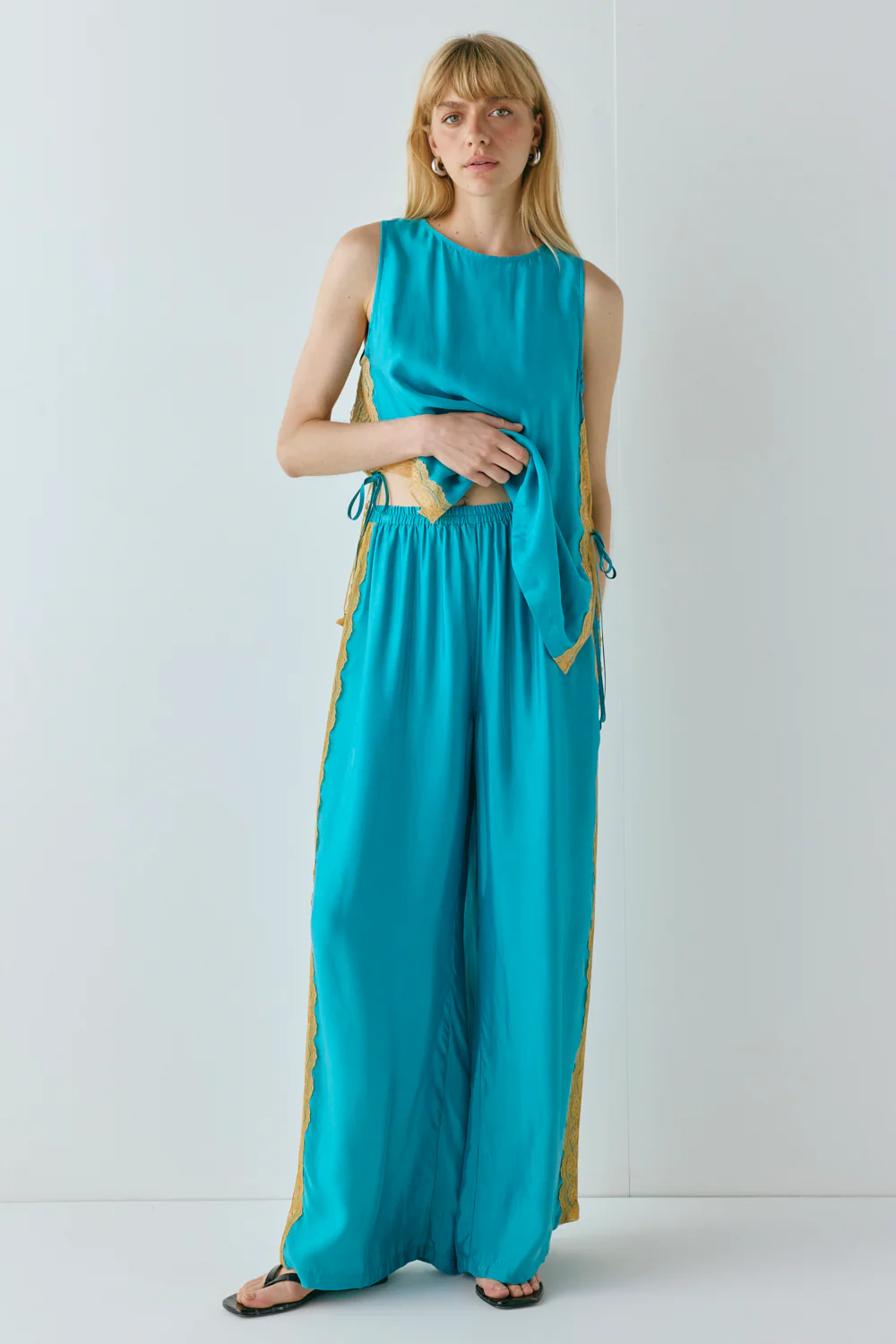 Verena Pants Teal - Image 7
