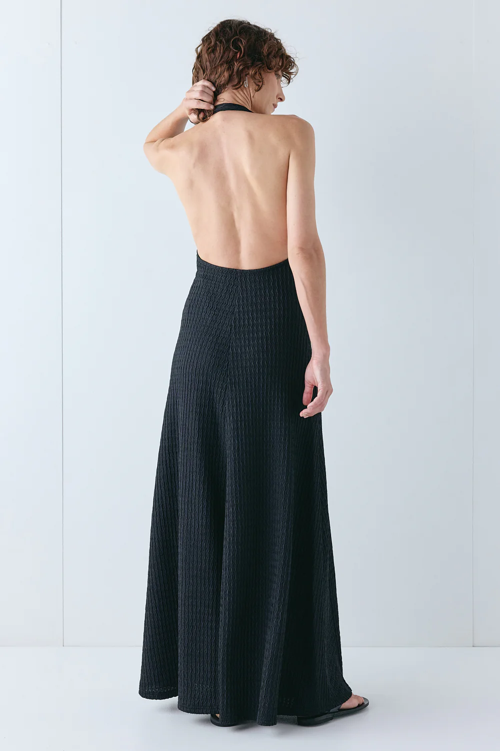 Veronica Maxi Dress Black - Image 2