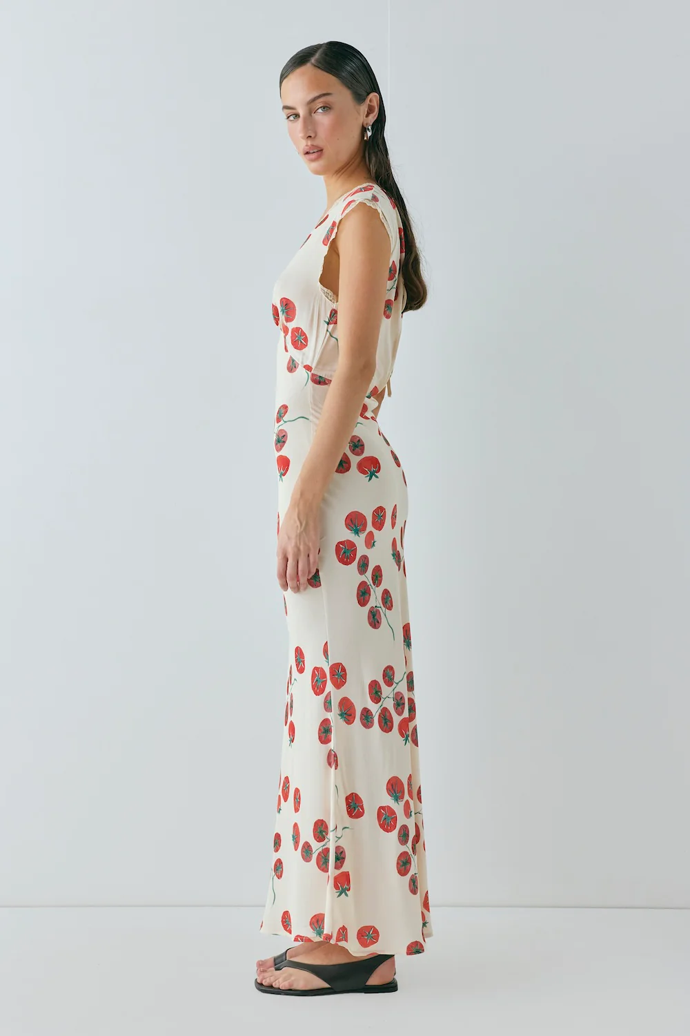 Vintage Lover Bias Cut Maxi Dress Roma - Image 7