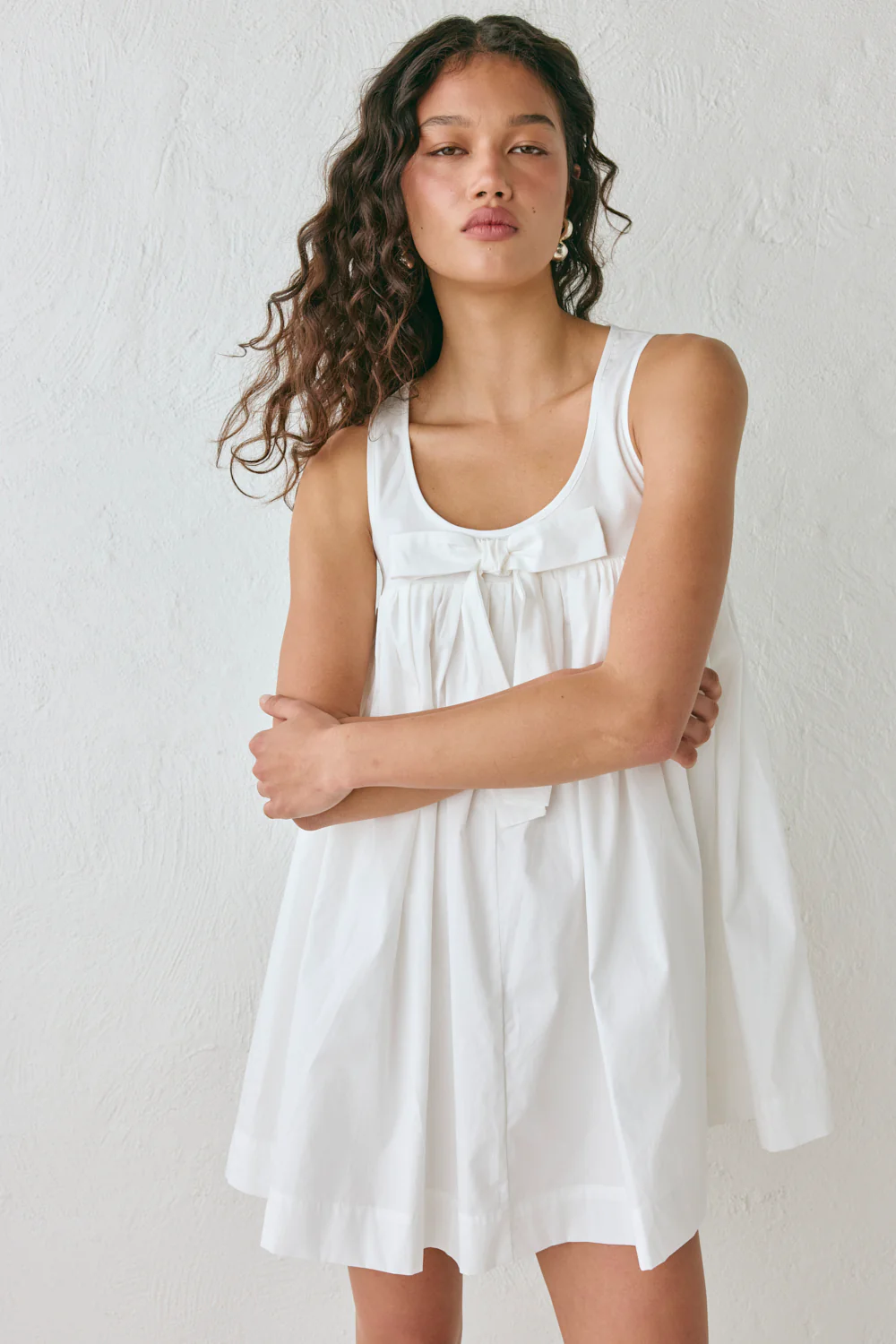 Violeta Mini Dress White