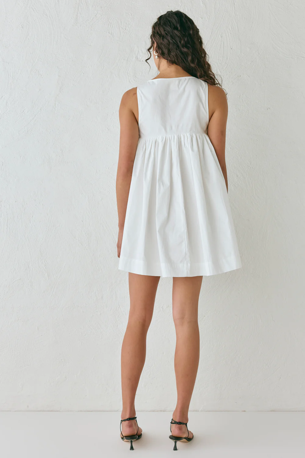 Violeta Mini Dress White - Image 6